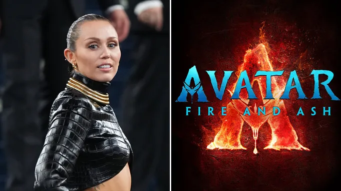 L-R: Miley Cyrus and the 'Avatar: Fire And Ash' logo

(Photo/XNY/Star Max/GC Images/Disney)

Miley will release the song "Dream As One" for the film.