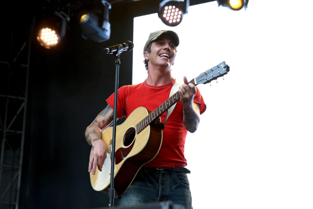 Role Model performs at the 2025 Governors Ball.
