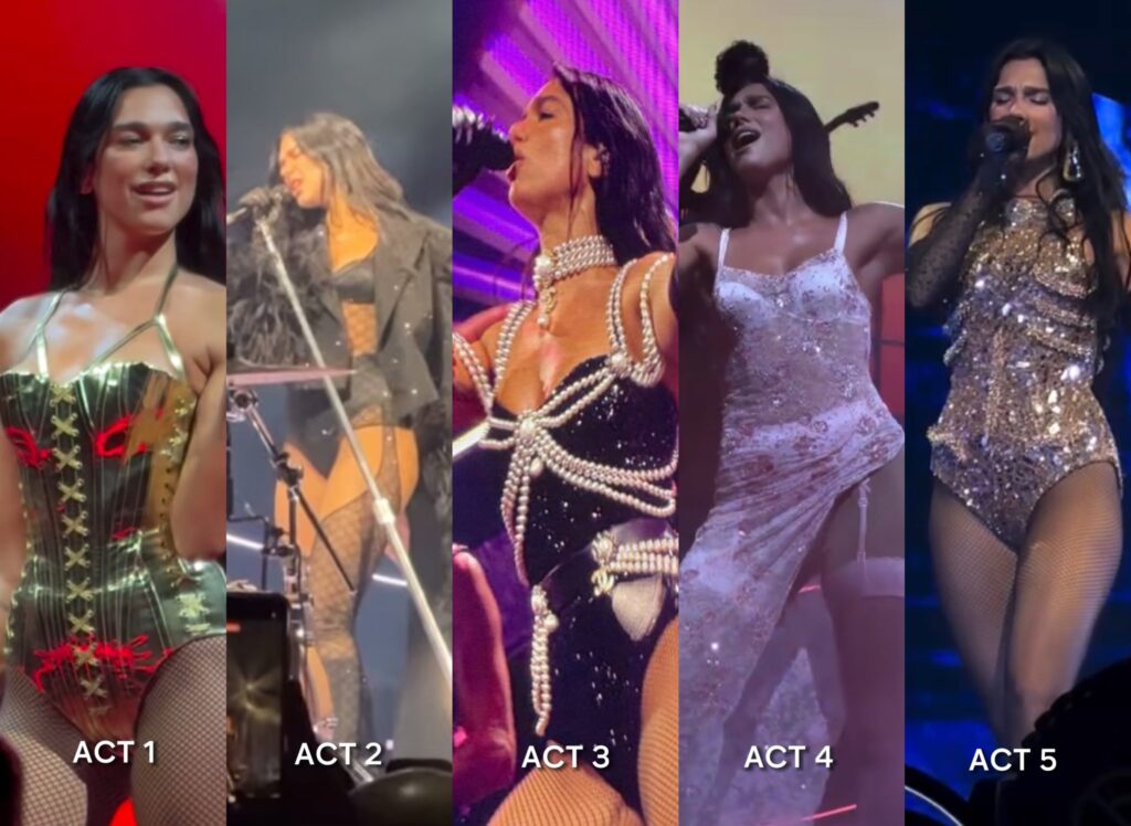 Dua Lipa Radical Optimism Concert Outfits