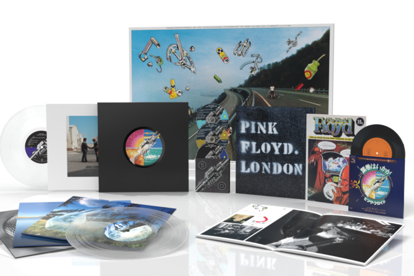 A photo showcasing the first look at Wish You Were Here 50 by Pink Floyd, releasing December 12.